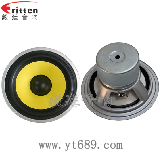 8''中低音舞台音箱喇叭厂家正反面