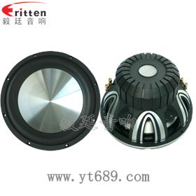 8''中低音舞台音箱喇叭厂家正反面
