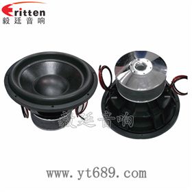 8''中低音舞台音箱喇叭厂家正反面