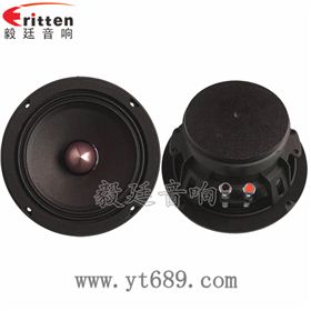 8''中低音舞台音箱喇叭厂家正反面