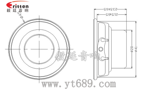 45mm喇叭-高品质喇叭成品图