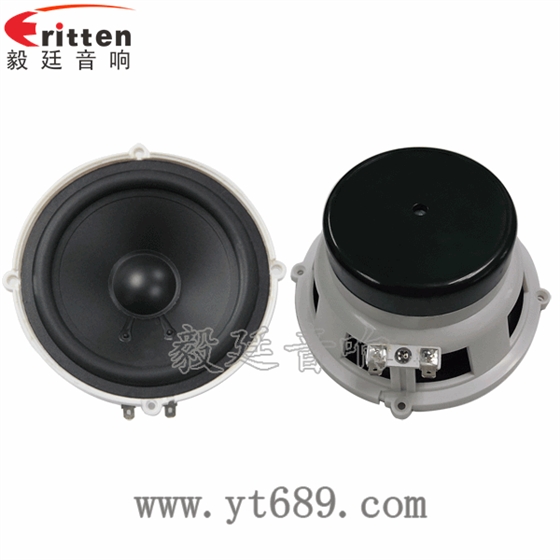 5.25寸汽车音响喇叭厂家正反面