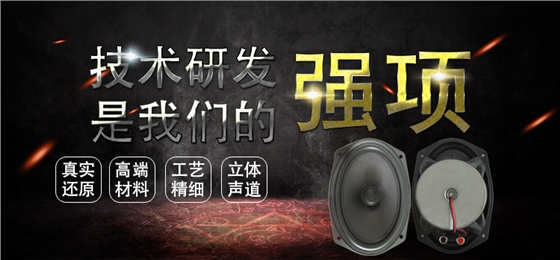 6&times;9寸80w纸盆 橡胶边汽车同轴喇叭