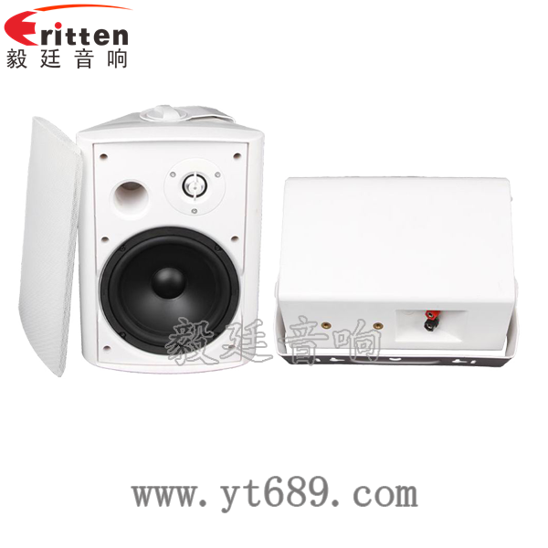 6.5寸2路墙壁音箱正反面
