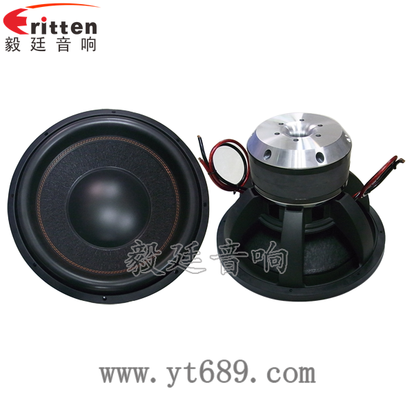 8''中低音舞台音箱喇叭厂家正反面