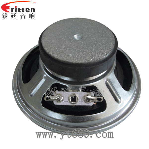 4寸10w全频多媒体音箱喇叭反面图