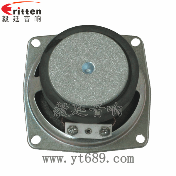 2.5寸4Ω10w喇叭--喇叭厂家反面图