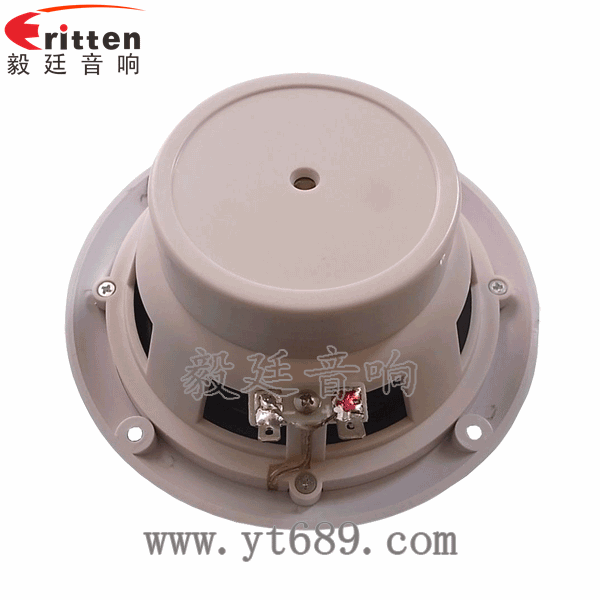 5寸防水船用喇叭反面图