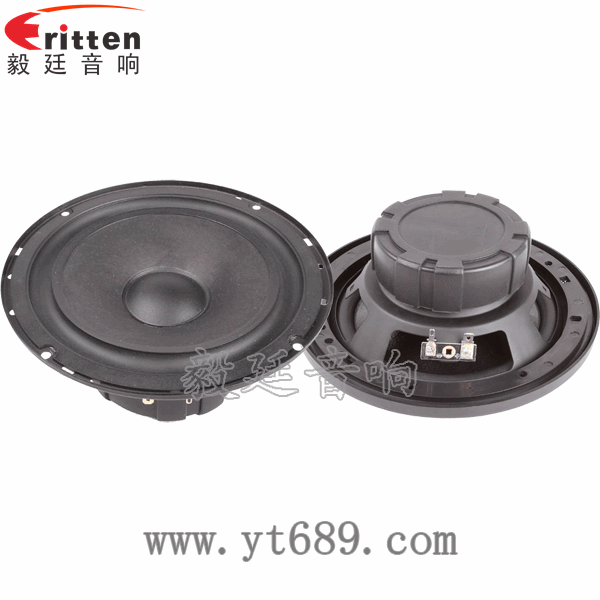 8''中低音舞台音箱喇叭厂家正反面
