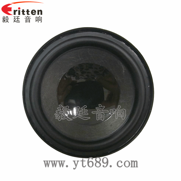 4寸同轴汽车音响喇叭正面图
