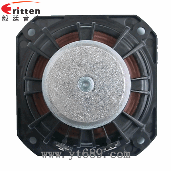 4寸同轴汽车音响喇叭反面图