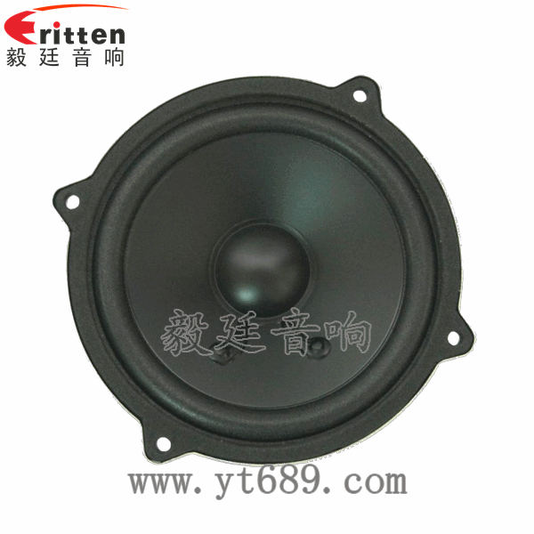 4寸15W多媒体音箱中低音喇叭正面图