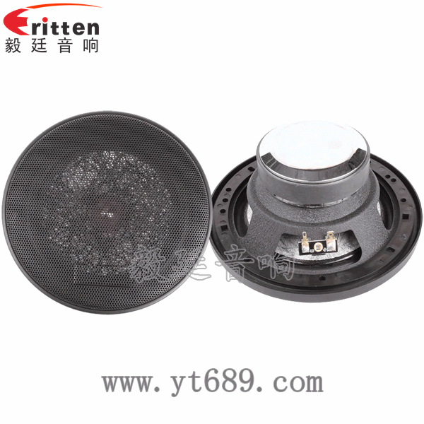 6.5寸50瓦汽车音响全频喇叭正反面 4寸高端品牌重低音喇叭正反面