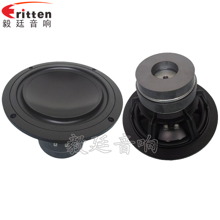 3寸20W全频HiFi音箱喇叭正反面