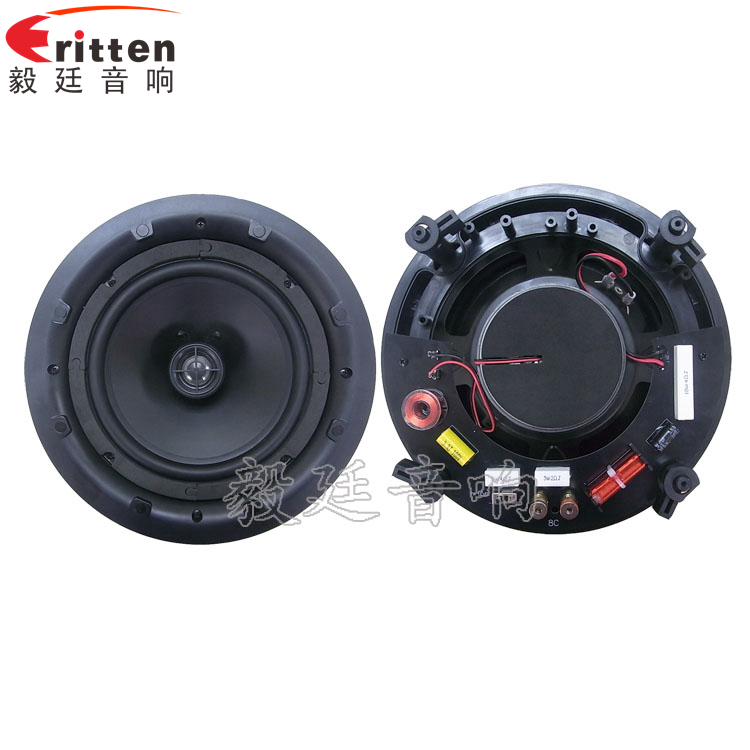 8寸天花吸顶式喇叭正反面 8''250w 重低音喇叭正反面